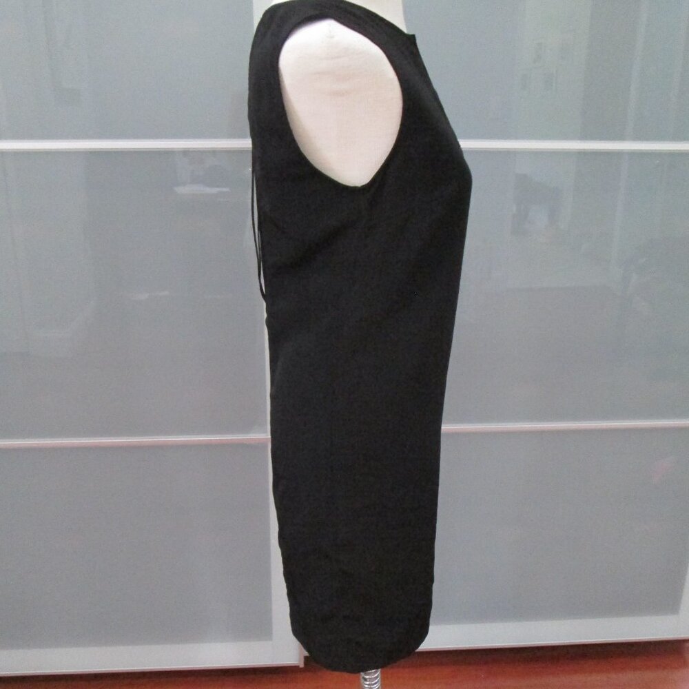 Zara Basic Keyhole Front String Back Shift Dress - image 5